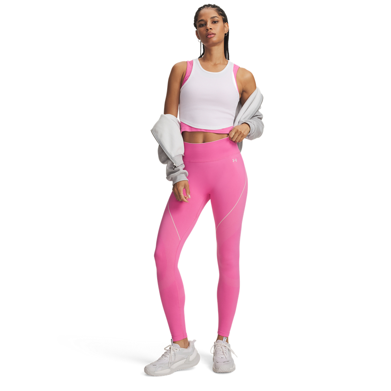 Under Armour Vanish Tights - Pink Frenzy/Prime Pink
