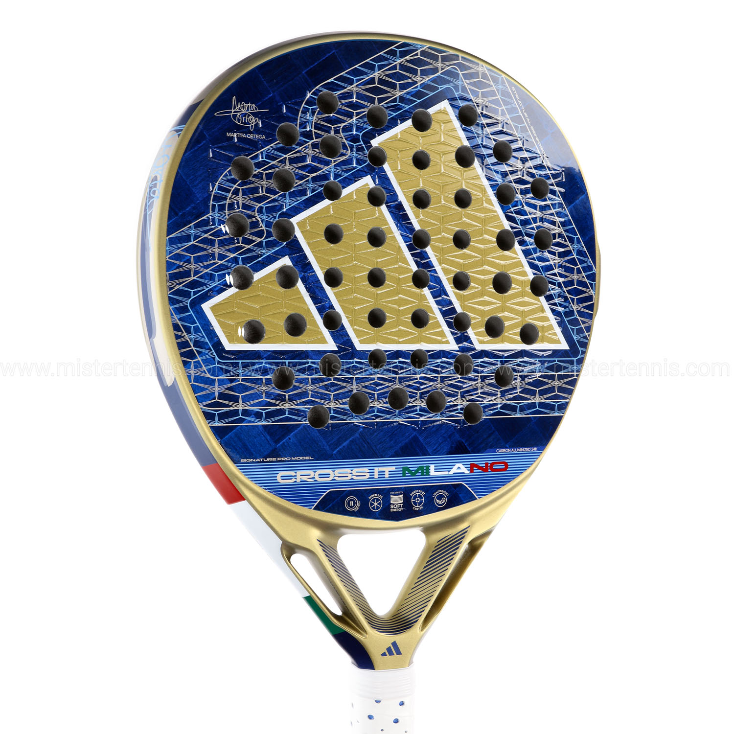 adidas Cross IT Light Milano Padel - Gold/Blue