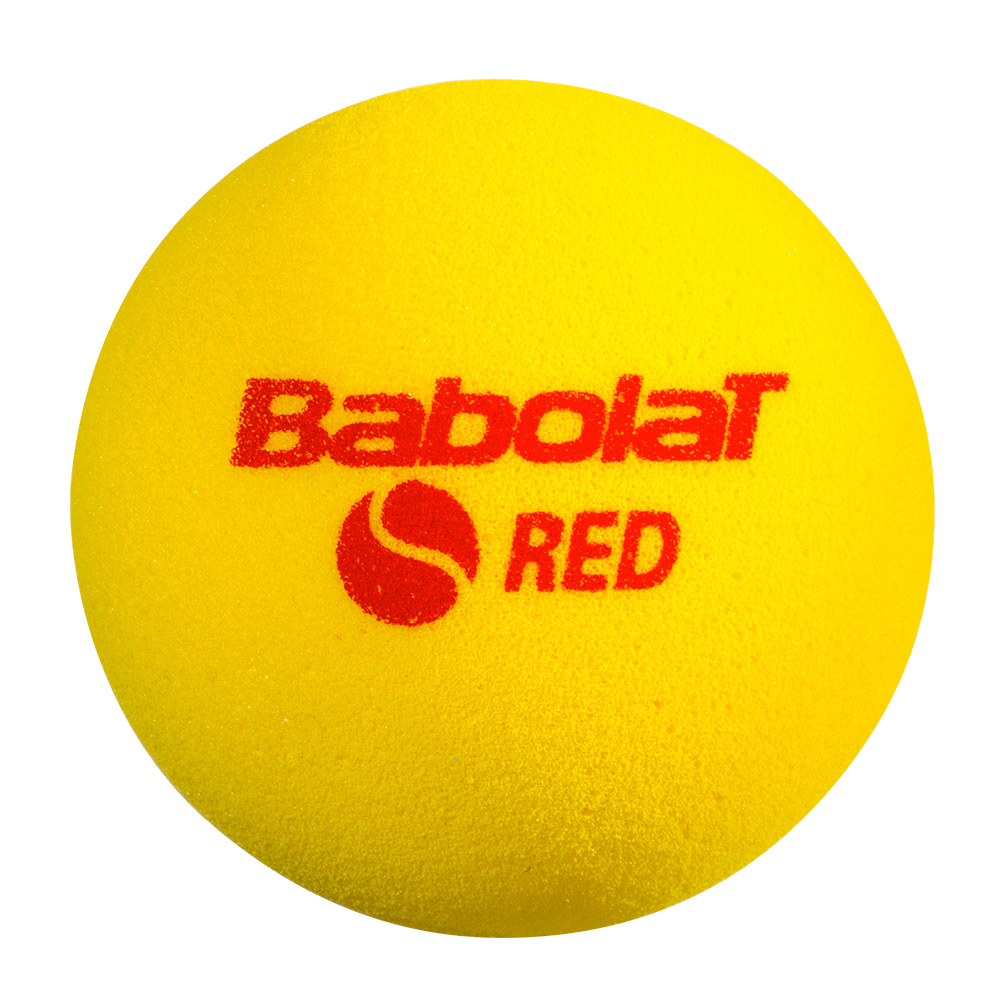 Babolat Red Foam - Paquete de 3 Pelotas