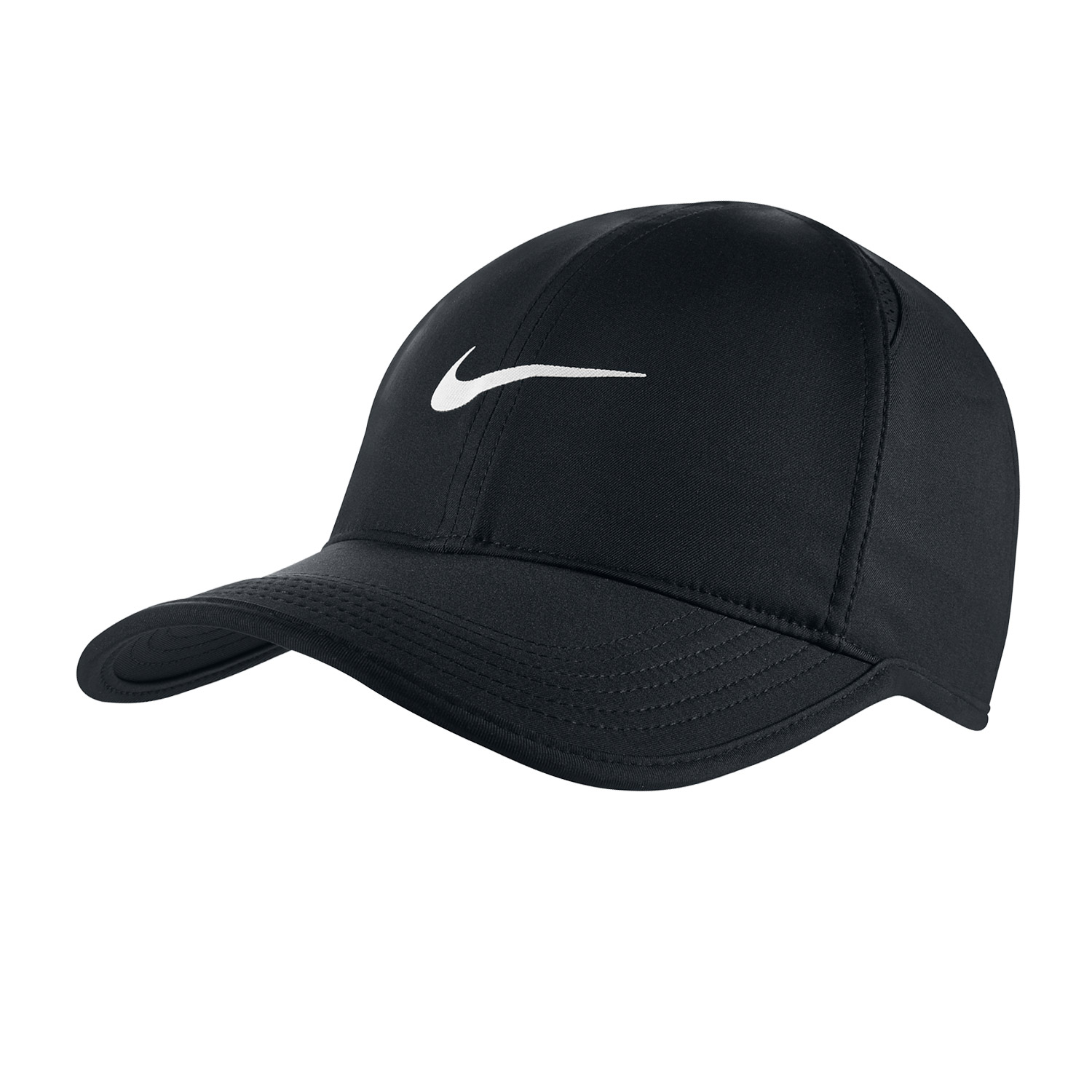nike featherlight cap black