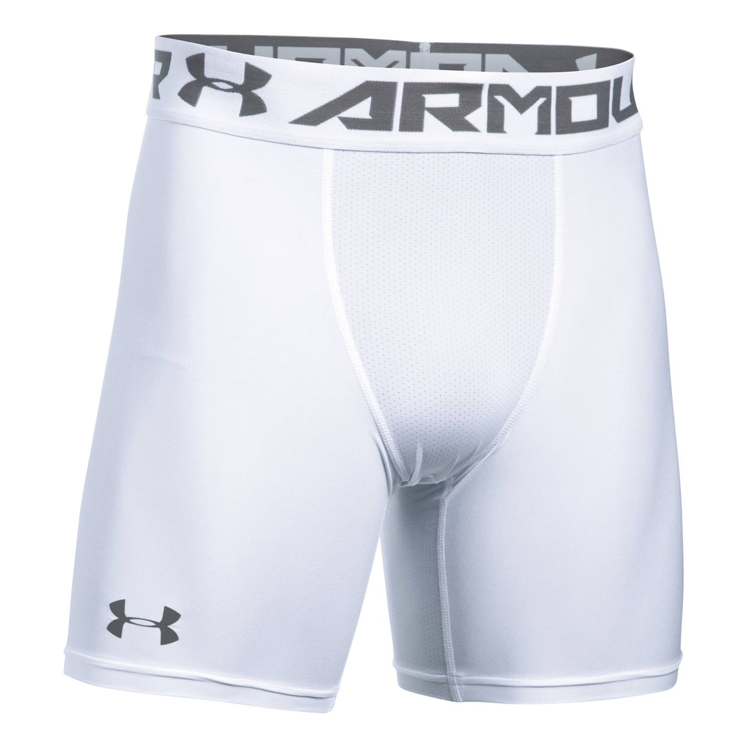 grey compression shorts