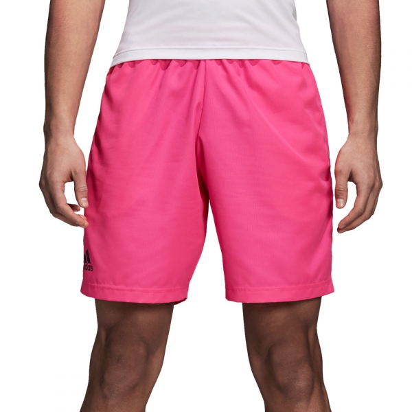 adidas Club Bermuda Tennis Uomo - Fluo Pink