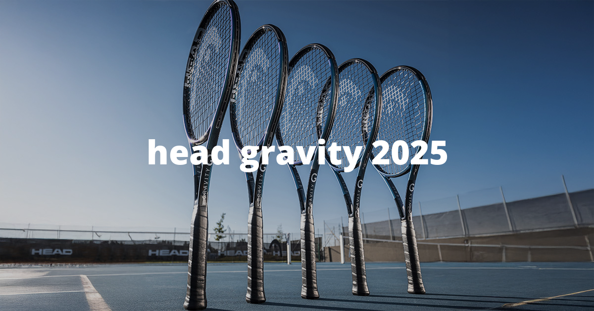 Nuove Head Gravity 2025Precisione e potenza in cinque modelli unici