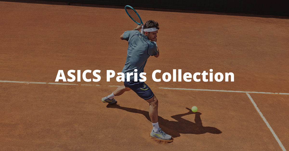 ASICS Paris CollectionPensata per il clay, progettata per distinguersi ovunque