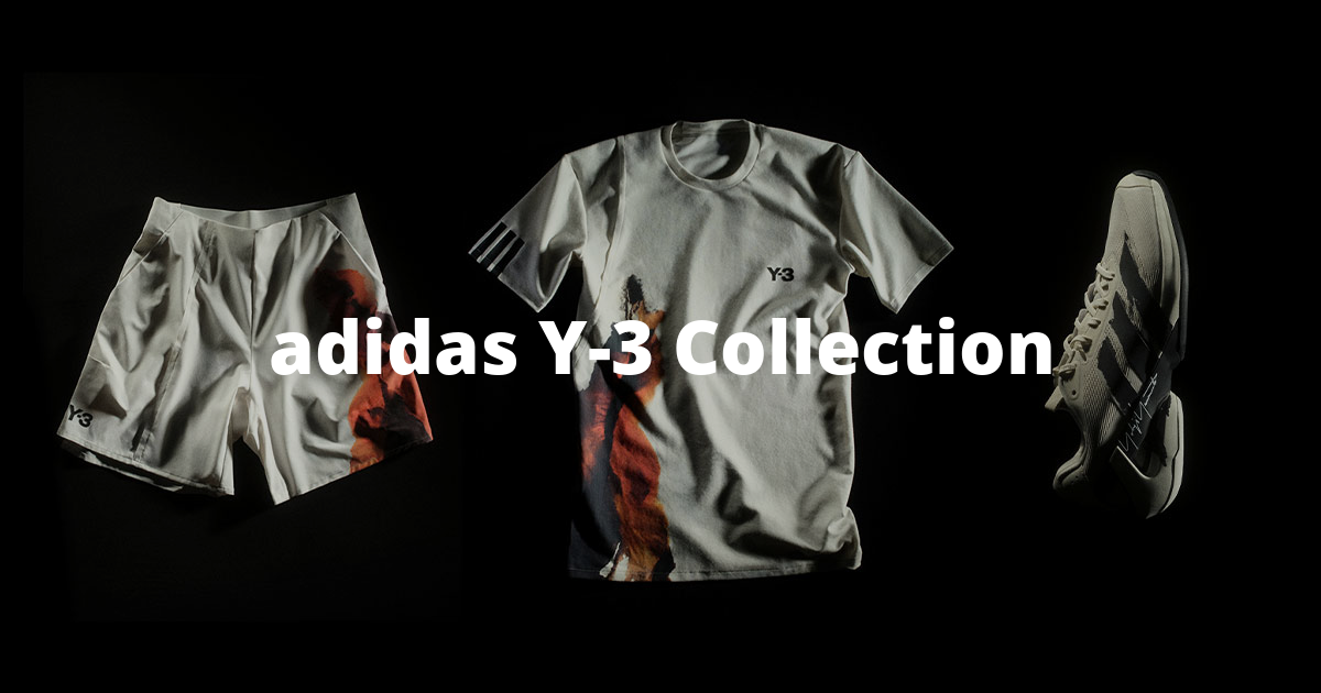 Y-3 Tennis Collection The technical precision of adidas, the radical design of Yamamoto