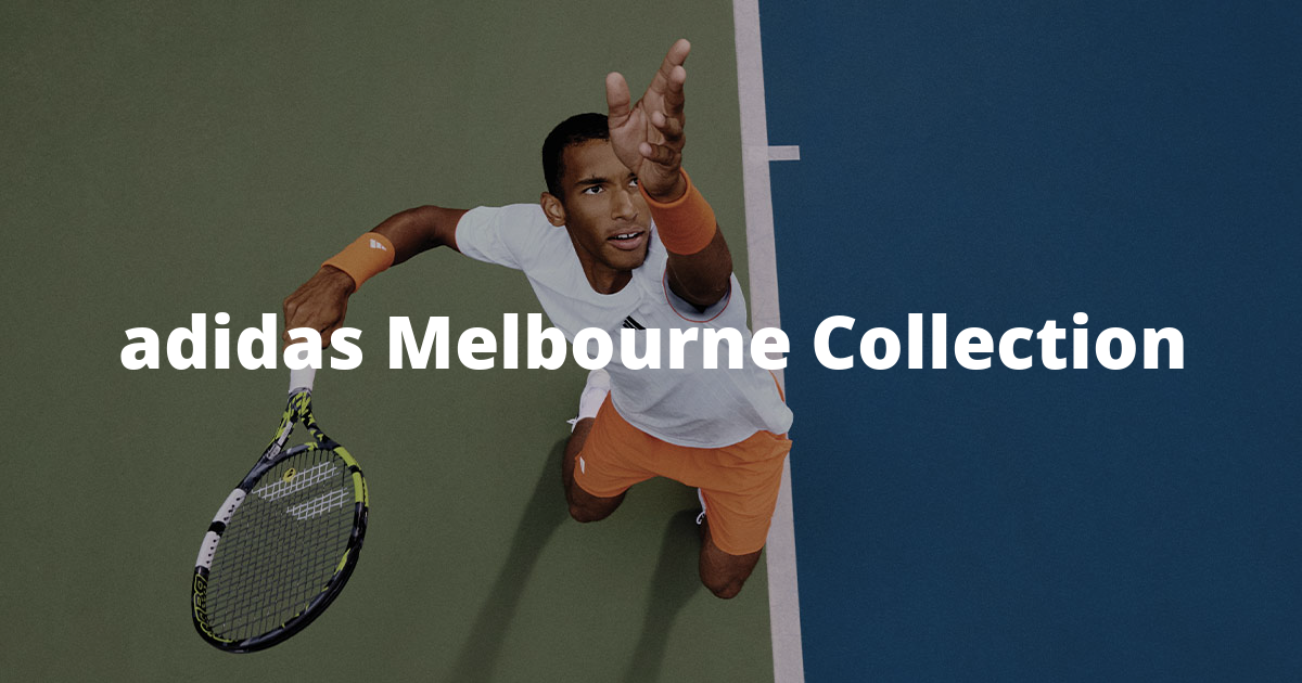 adidas Melbourne Collection Freshness and character for the first Slam of the year