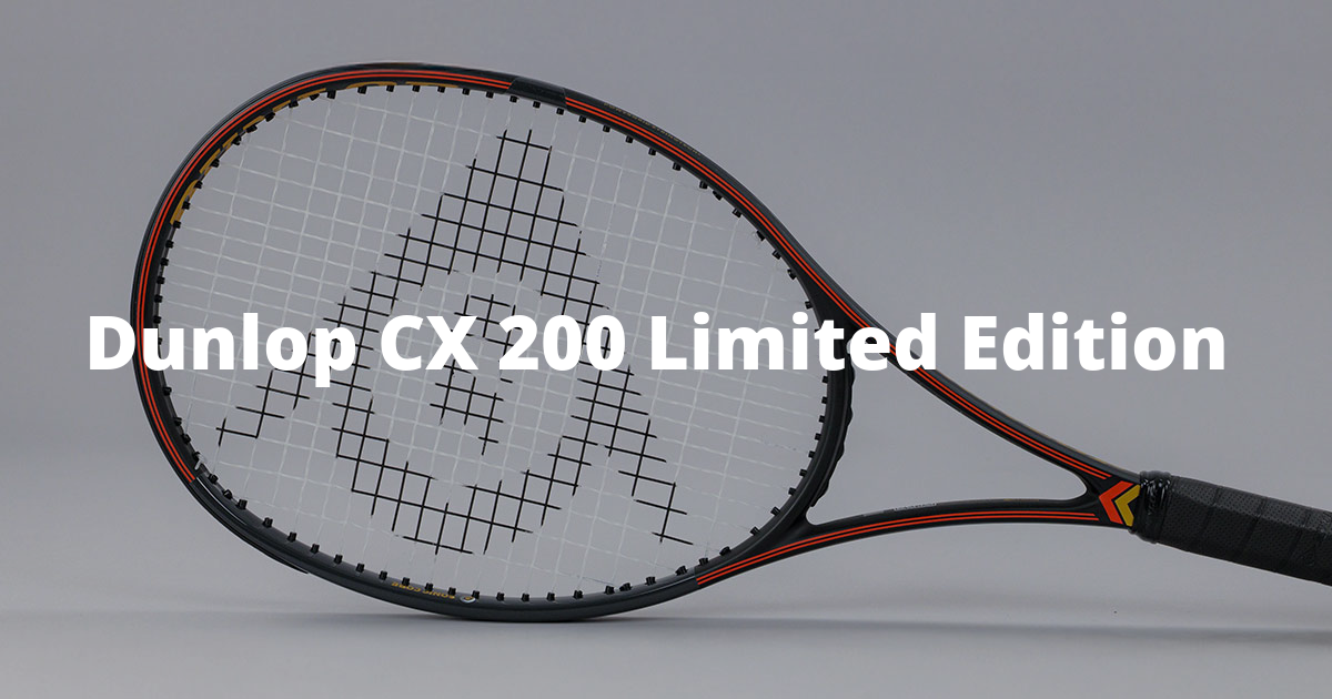 Dunlop CX 200 Limited Edition El regreso de un icono: del histórico Max 200G a la raqueta actual