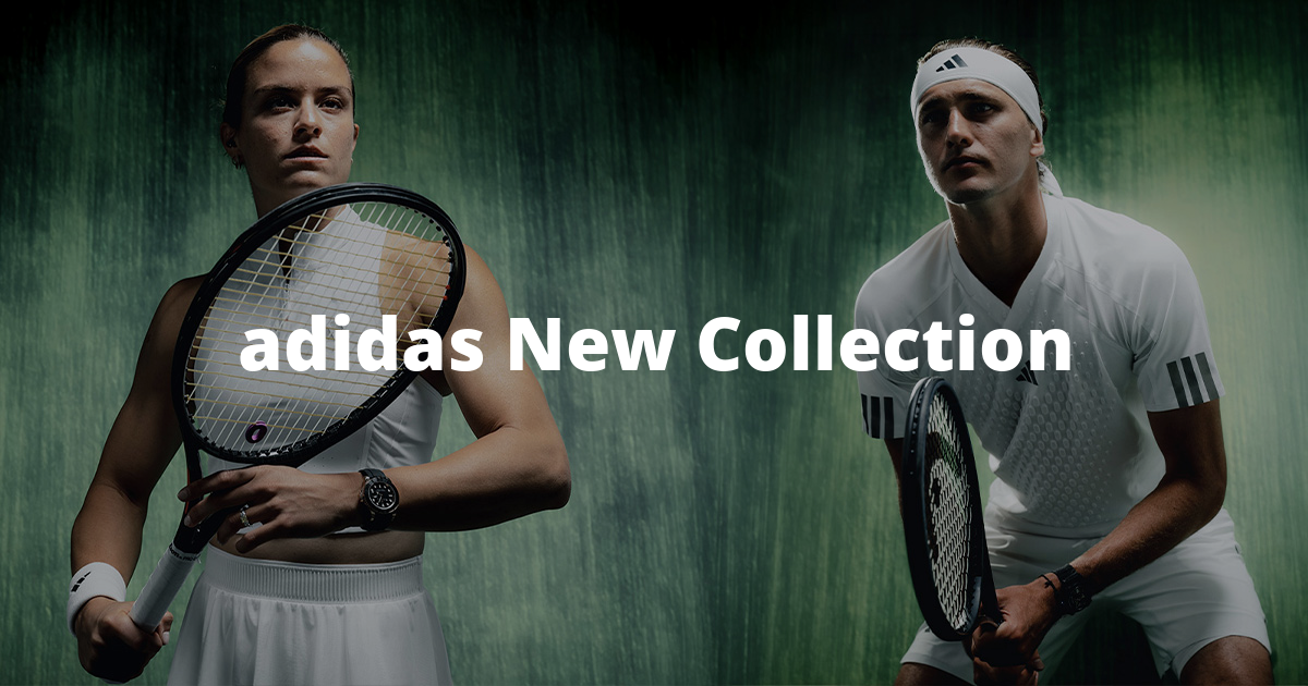 adidas New Collection líneas retro, detalles contemporáneos.
