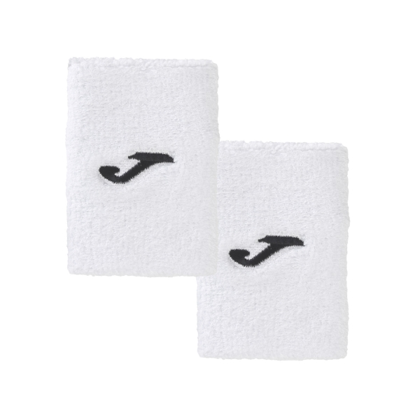 Tennis Wristbands Joma Court Large Wristband  White/Black 400300.P01