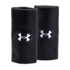 Under Armour Performance Muñequeras Largas - Black/White