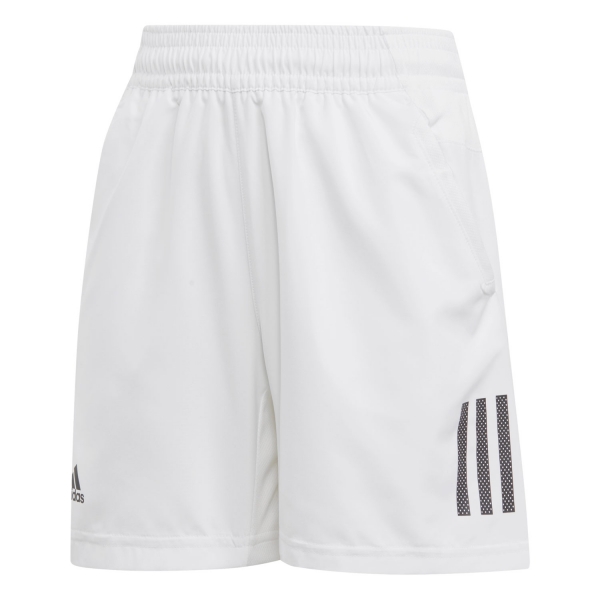 adidas Club 3 Stripes Pantaloncini Tennis Bambino - White/Black