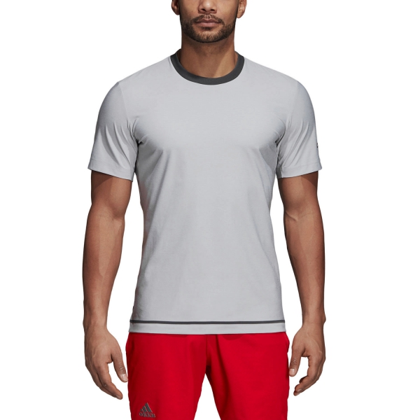 adidas Barricade Camiseta Tenis Hombre Light Grey