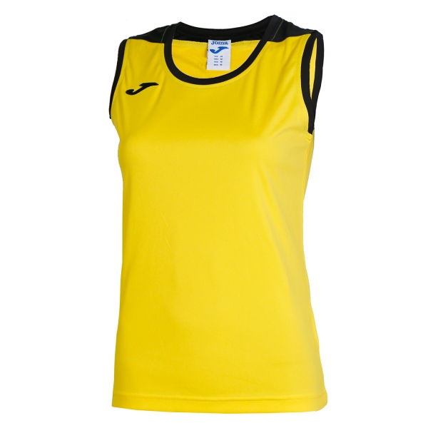 Top e Maglie Girl Joma Spike Canotta Bambina  Yellow/Black 900239.901
