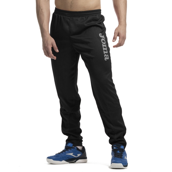 Men's Tennis Pants and Tights Joma Gladiator Pants  Black 8011.12.10