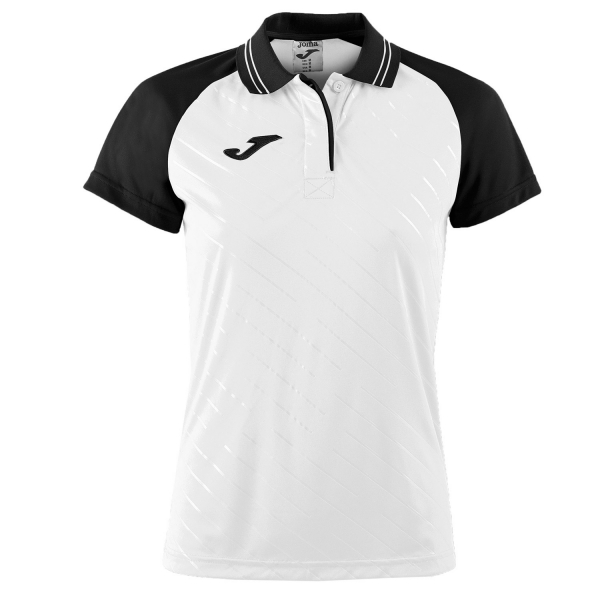 Top y Camisetas Niña Joma Girl Torneo II Polo  White/Black 900454.201