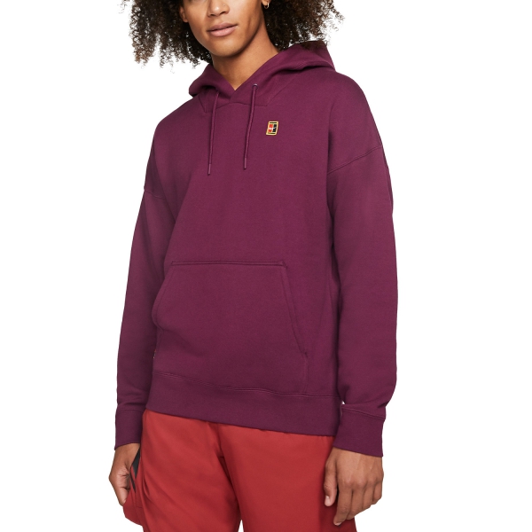 Nike Fleece Heritage Hoodie Bordeaux