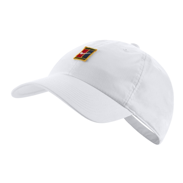 dólar estadounidense Derretido Pigmento Nike Court Heritage 86 Gorra de Tenis - White