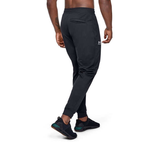 Under Armour Sportstyle Tricot Pants - Black/White