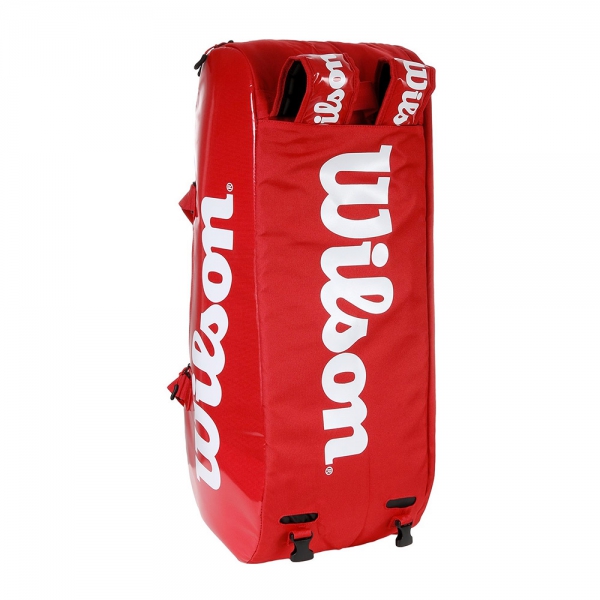 Wilson Super Tour 2 Comp Large x 9 Tennis Bag Red