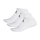 adidas Logo Cushioned x 3 Socks - White