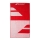 Babolat Graphic Towel - White/Fiesta Red