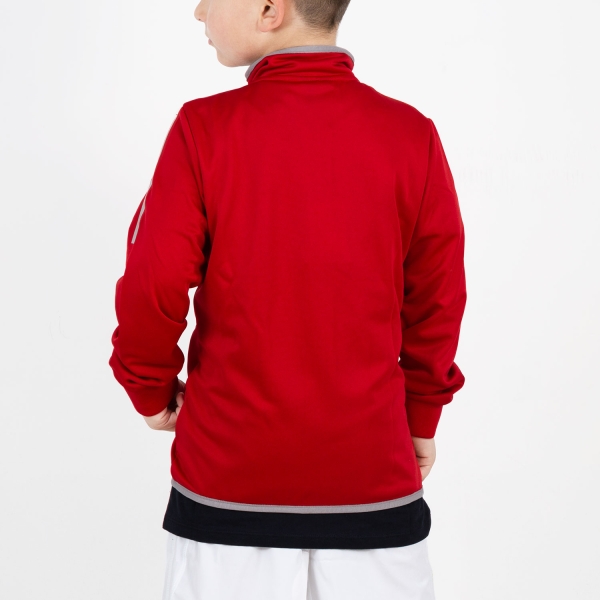 Dunlop Club Knitted Giacca Bambino - Red/Silver