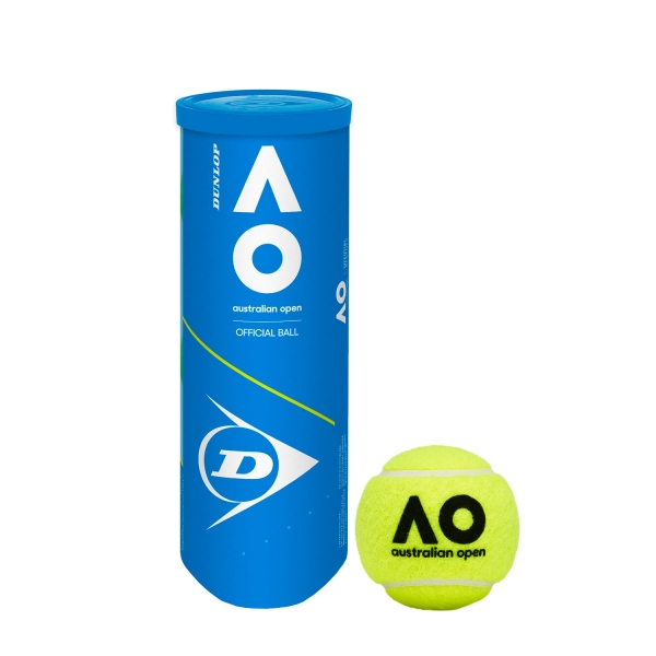 Palline Tennis Dunlop Dunlop Australian Open  Tubo da 3 Palline 601354