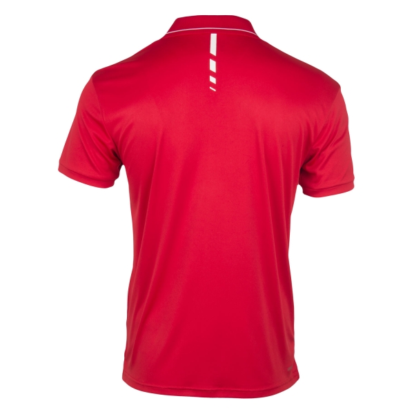 Dunlop Club Men's Tennis Polo - Red/White