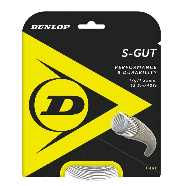  *FREE STRING* Dunlop SGut 1.25  White 624832/INC