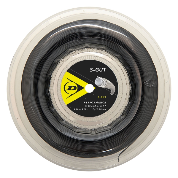  *FREE STRING* Dunlop SGut 1.25  Black 624840/INC