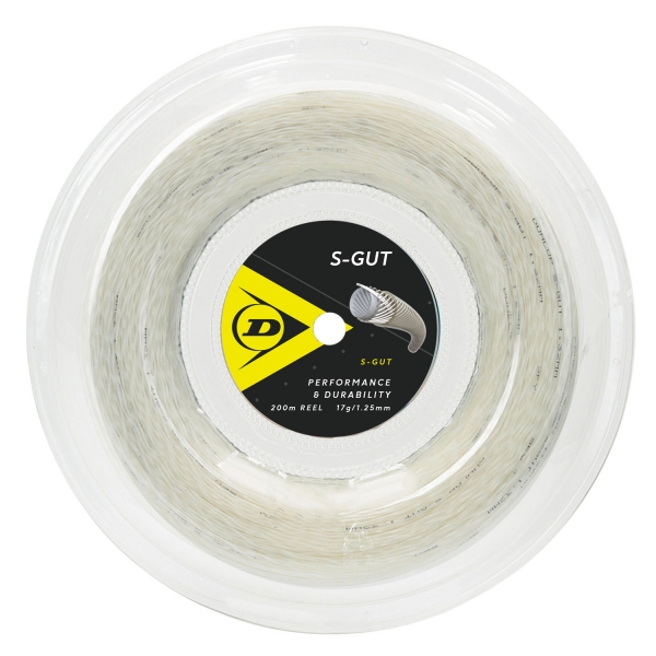  *FREE STRING* Dunlop SGut 1.25  White 624836/INC