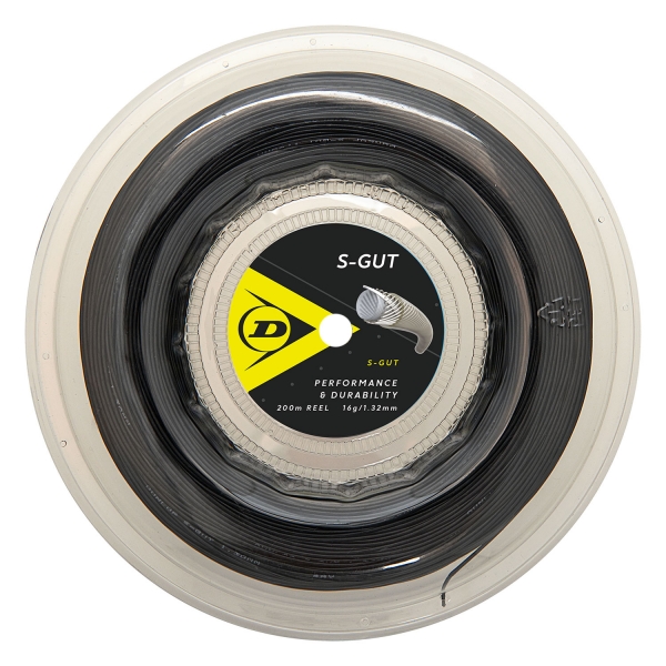  *FREE STRING* Dunlop SGut 1.32  Black 624839/INC