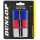 Dunlop Tour Pro x 3 Overgrip - White/Red/Blue