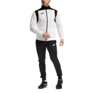 Men's Tennis Suit Joma Champion V Tracksuit  White/Black 101267.201