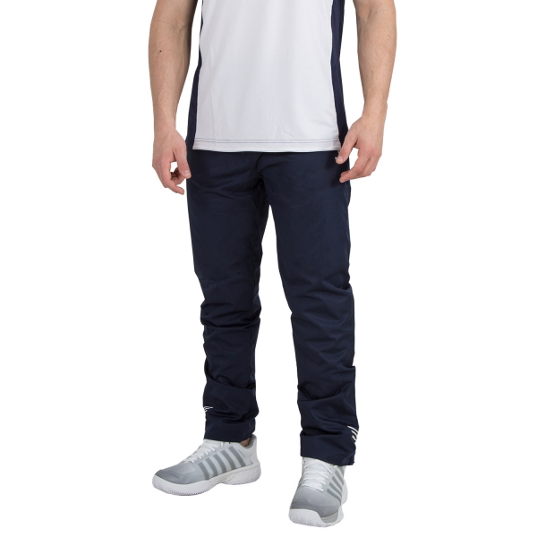 Men's Tennis Pants and Tights KSwiss Hypercourt Tracksuit Pants  Navy/White 102361400