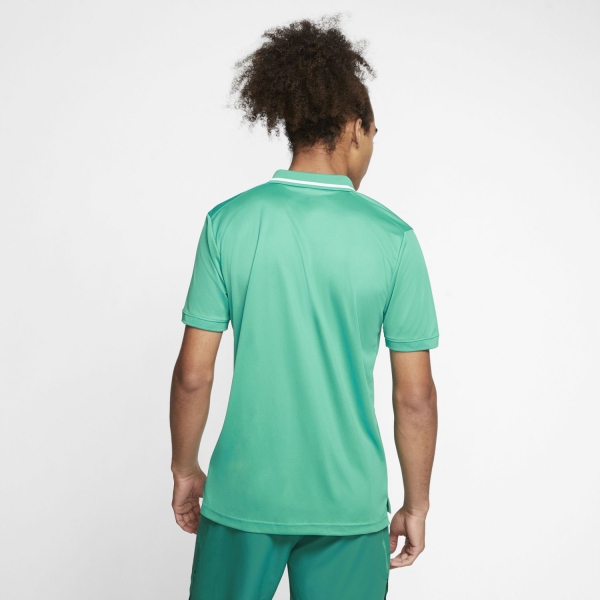 nike neptune green polo