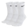 Nike Everyday Cushioned Crew x 3 Socks - White/Black