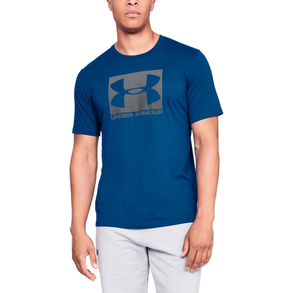 fuga Cañón Musgo Under Armour Boxed Sportstyle Camiseta Tenis Hombre - Blue