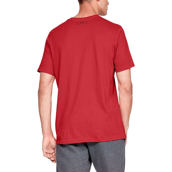 Under Armour Boxed Sportstyle Camiseta - Red/Light Grey