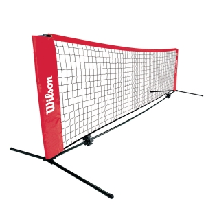 Set Rete Calcio-Tennis Universale 3x0,8 Metri – Piani In Ferro, Mini Campo Portatile