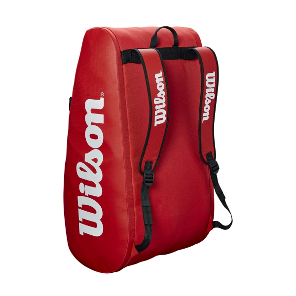 wilson tour backpack red