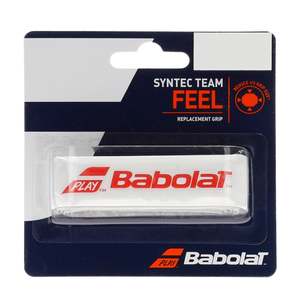 Replacement Grip Babolat Syntec Team Grip  White/Red 670065149