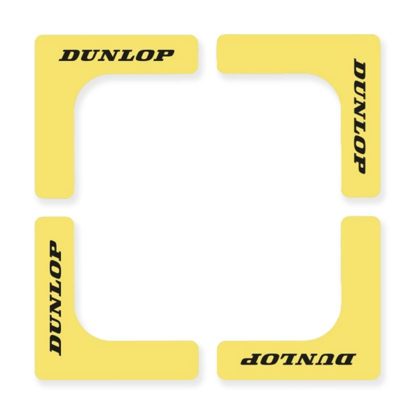 Training Accessories Dunlop Court Edges  Yellow 622222