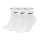 Nike Everyday Cushion x 3 Socks - White/Black