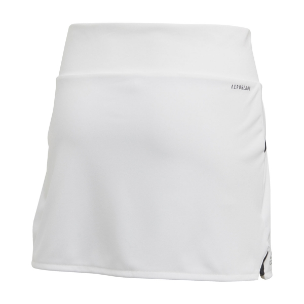 adidas Club Girl's Tennis Skirt White/Matte Silver