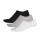 Adidas Lightweight x 3 Socks - Medium Grey Heather/White/Black