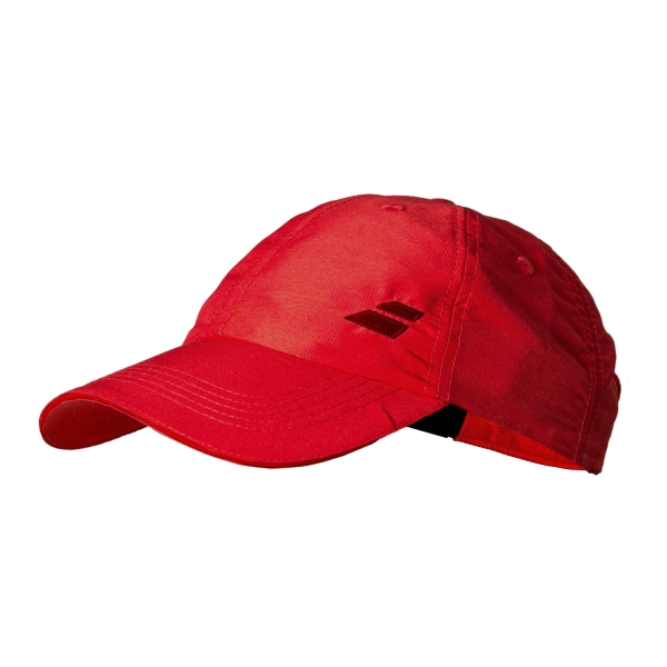 Tennis Hats and Visors Babolat Basic Logo Cap  Tomato Red 5UA12215027