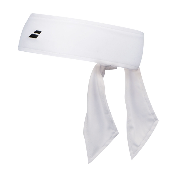 Tennis Headbands Babolat Tie Band  White 5UA12911000