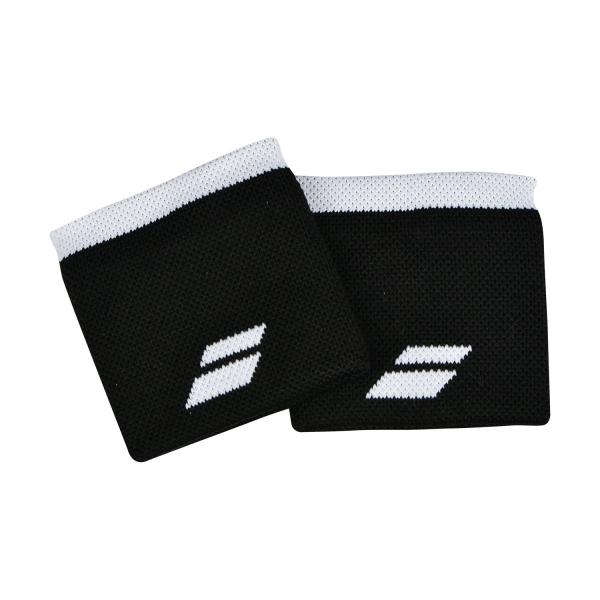 Polsini Tennis Babolat Babolat Logo Small Wristbands  Black/White  Black/White 5UA12612001