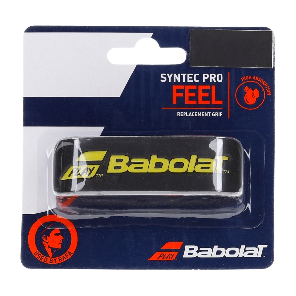 Replacement Grip Babolat Syntec Pro Grip  Black/Yellow 670051317